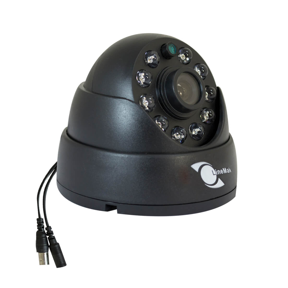 Camara tipo domo, Sensor HD CCD 1/3, 600TVL, 10 LEDs, 15m IR, IR-CUT