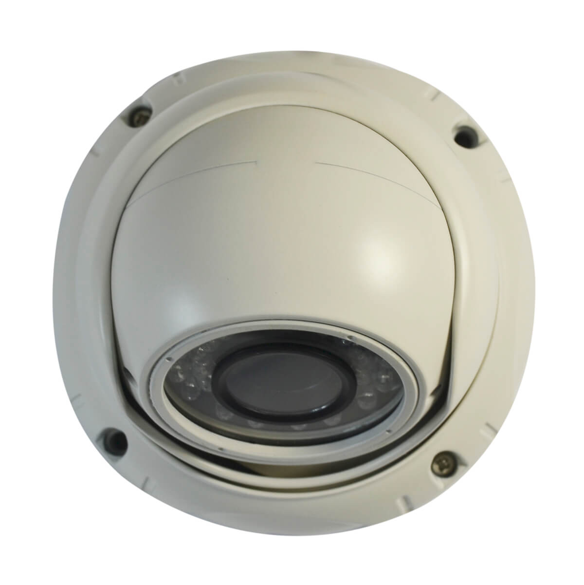 Camara tipo domo, Sensor Sharp CCD 1/3, 600TVL, 36 LED, 30m IR, IR-CUT