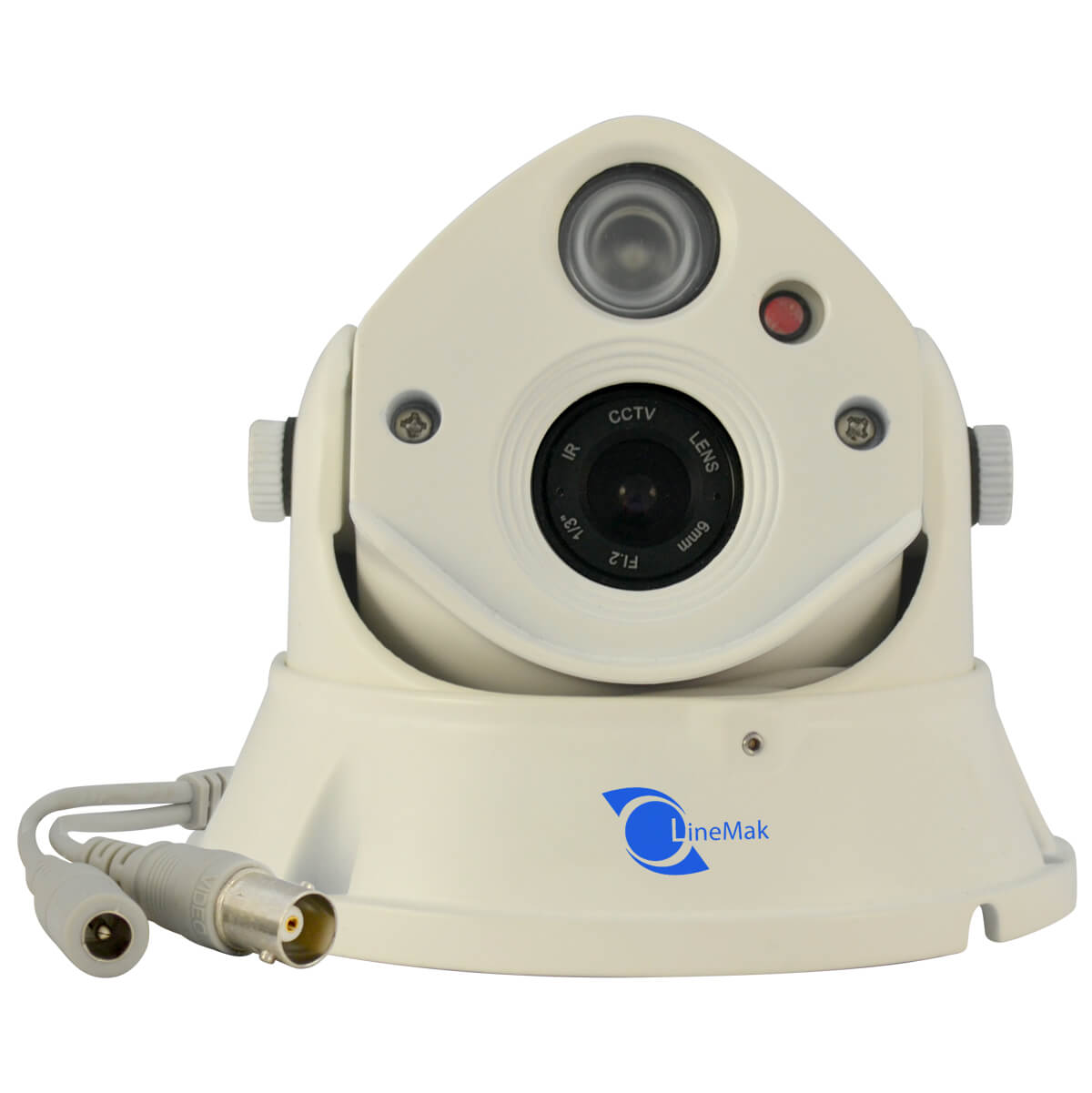 Camara tipo domo, Sensor Sony CCD 1/3, 700TVL, 1 LED Array, 30m IR
