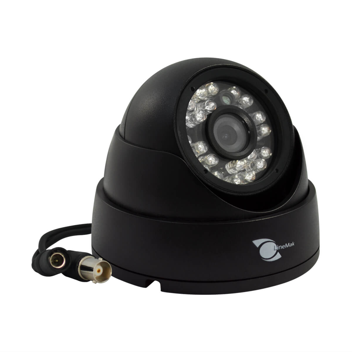 Camara tipo domo, Sensor HD Digital 1/4, 700TVL, 24 LED, 20m IR, IP66