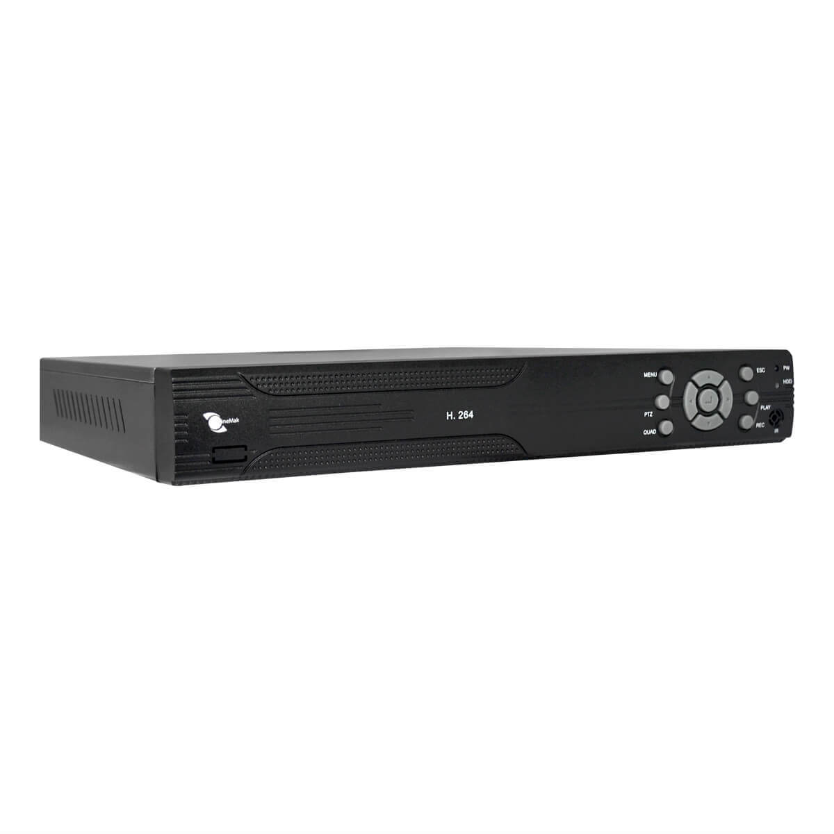 DVR 16-Ch, H.264, Salidas VGA/BNC/HDMI, Audio 1-in/ 1-out, D1/CIF