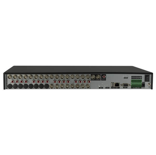 Video grabador digital DVR 24 video /8 audio, 600/720fps, CIF, H264. Incluye control remoto