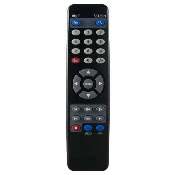 Video grabador digital DVR 24 video /8 audio, 600/720fps, CIF, H264. Incluye control remoto