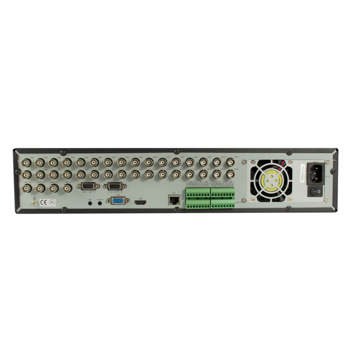 DVR 8 Canales, H264/G711A, VGA/HDMI/CVBS, Audio 8ch-in/1ch-out, D1/CIF