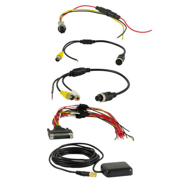 Video grabador digital para carro, 4 canales, D1, GPS, Sensor G, Soporte 3g, Sistema de proteccion