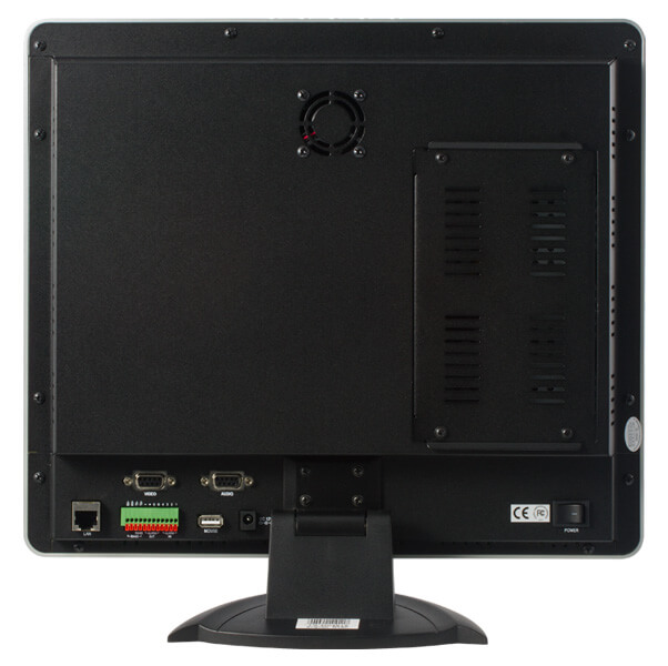 Video grabador digital de pantalla DVR de 15 LCD, NTSC: 240 FPS, 8 de video y 8 de audio.