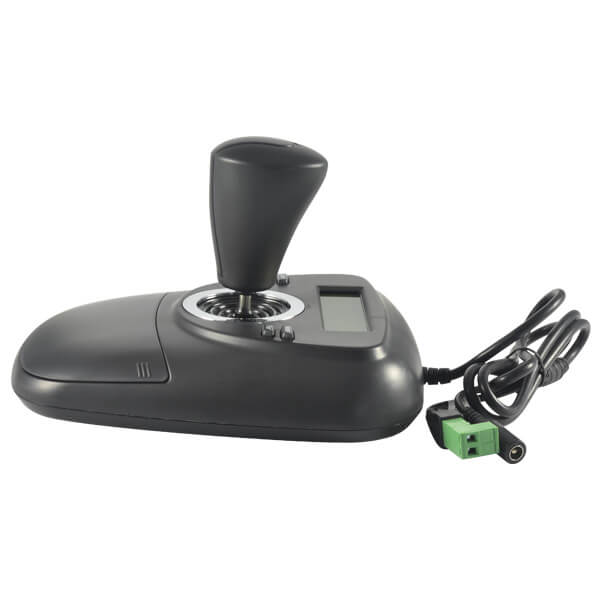 Control joystick para camaras PTZ, soporta hasta 31 camaras , color negro