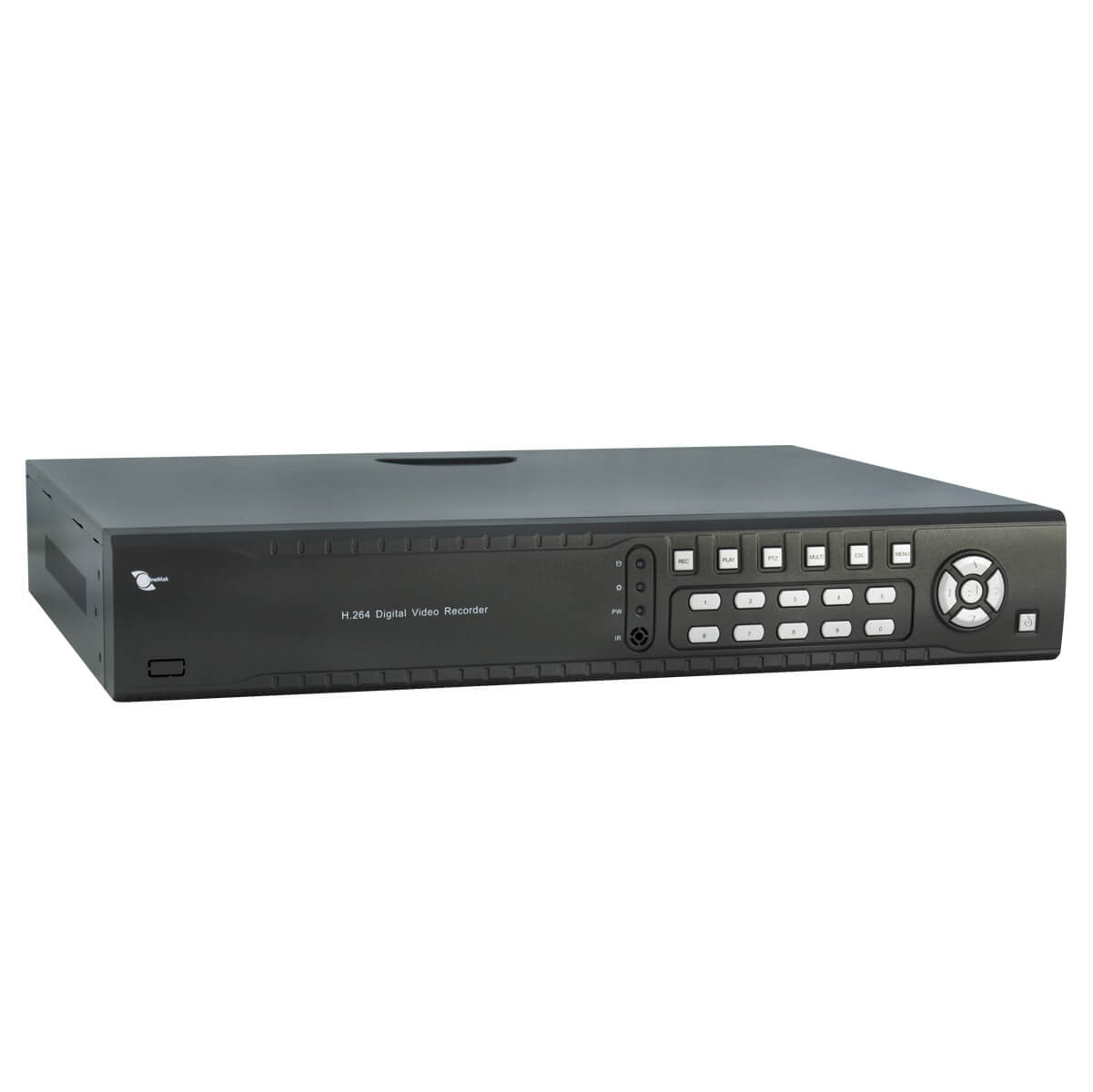 NVR de 16-Ch, Compresion H.264, Salidas VGA y HDMI, Pentaplex, Onvif