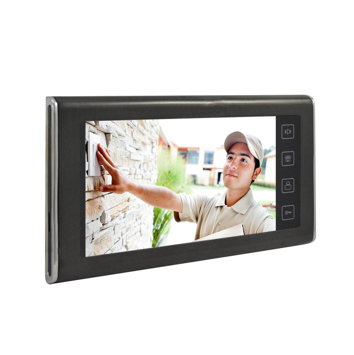 Video portero con pantalla LCD de 7 y camara con resolucion de 420TVL